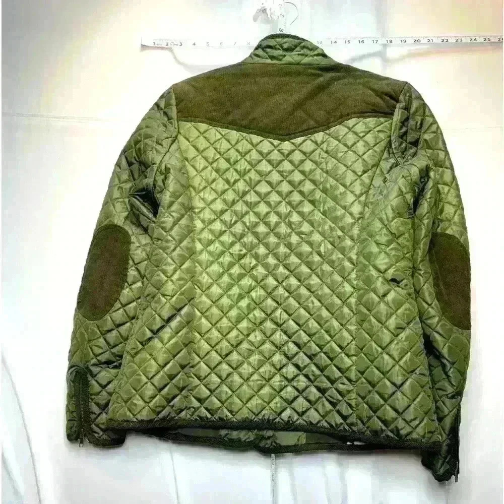 Excel Cond, Kut from the Kloth, quilted with corduroy Womens Jacket in Sz Large.